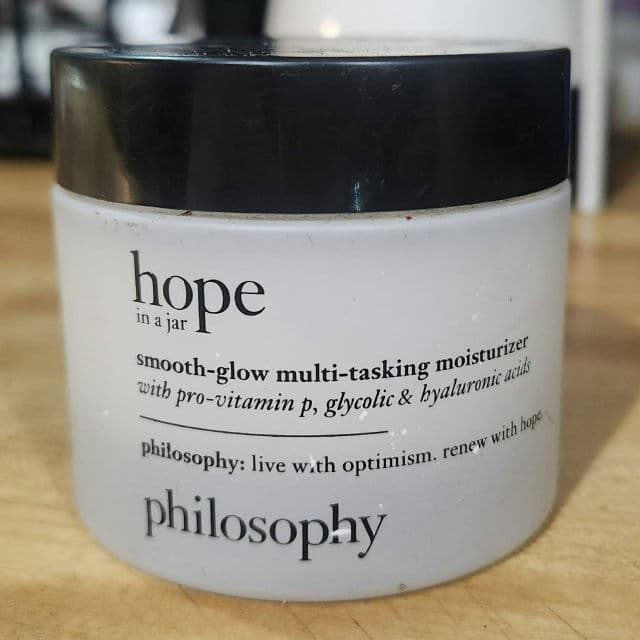 philosophy Hope in a Jar Smooth-Glow Multi-Tasking Moisturizer review photo by BrandiFnBabyy