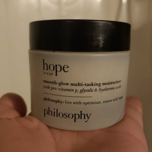 philosophy Hope in a Jar Smooth-Glow Multitasking Facial Moisturizer Broad Spectrum SPF 30 review photo by BrandiFnBabyy