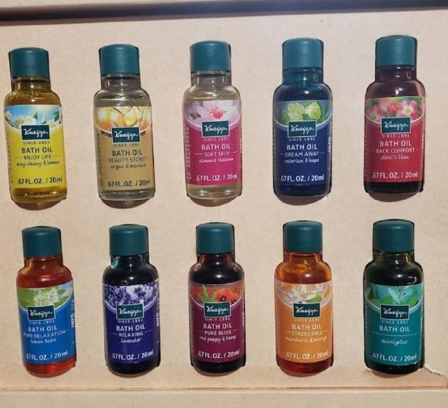 Kneipp Bath Time 10-Piece Bath Oil Set review photo by BrandiFnBabyy