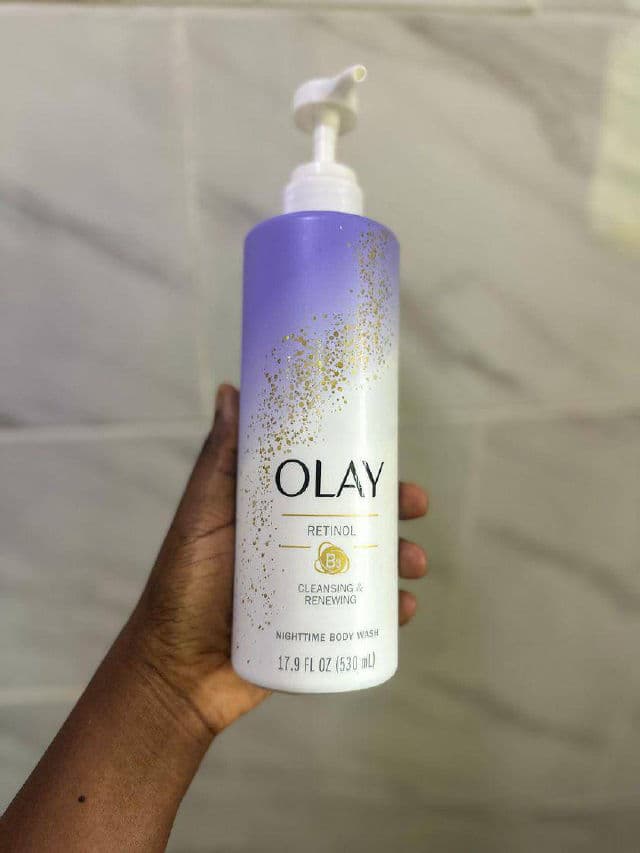 Olay Cleansing & Renewing Body Wash with Retinol & Vitamin B3 review photo by thehempresshesed