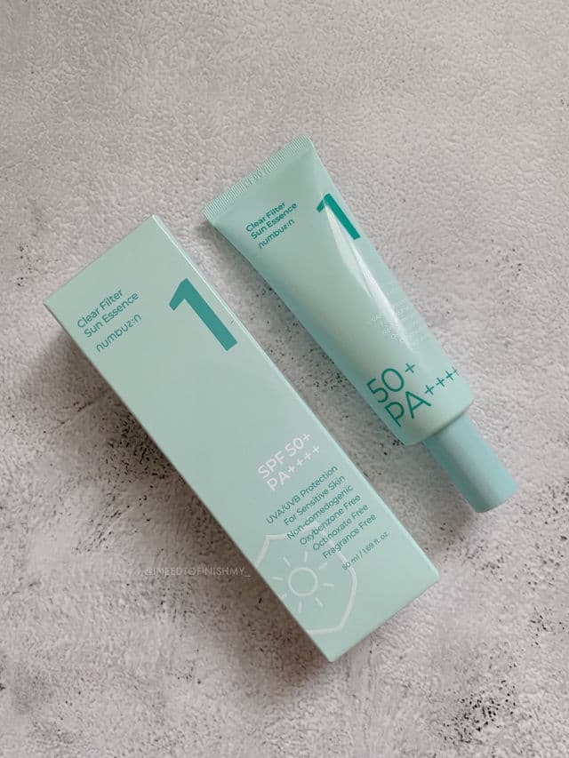 No.1 Pure-Full Calming Water Sunscreen SPF50+ PA++++ product review