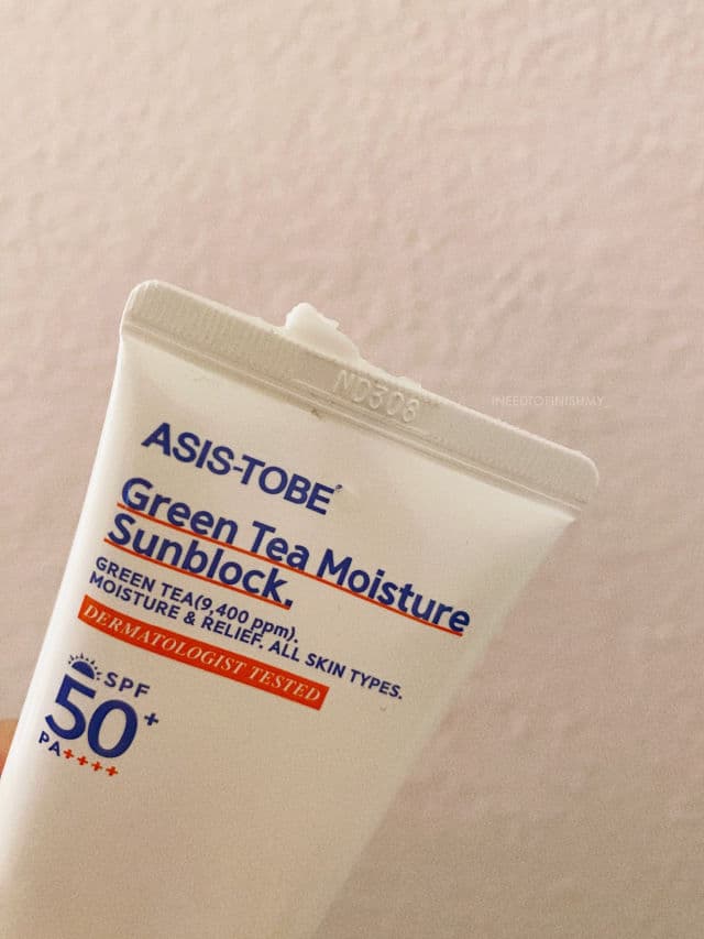 Green Tea Moisture Sunblock SPF 50+ PA++++ product review