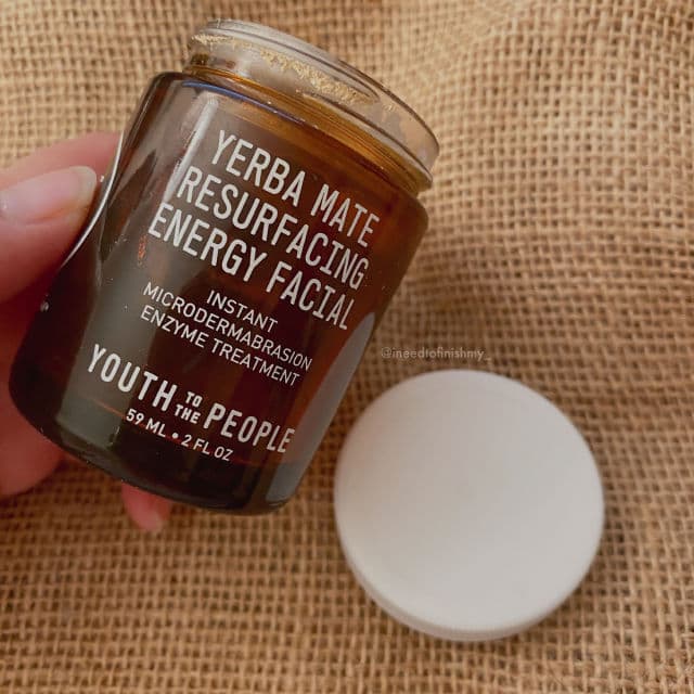 Youth To The People Yerba Mate Resurfacing + Exfoliating Energy Facial with Enzymes review photo by nicococoocoo