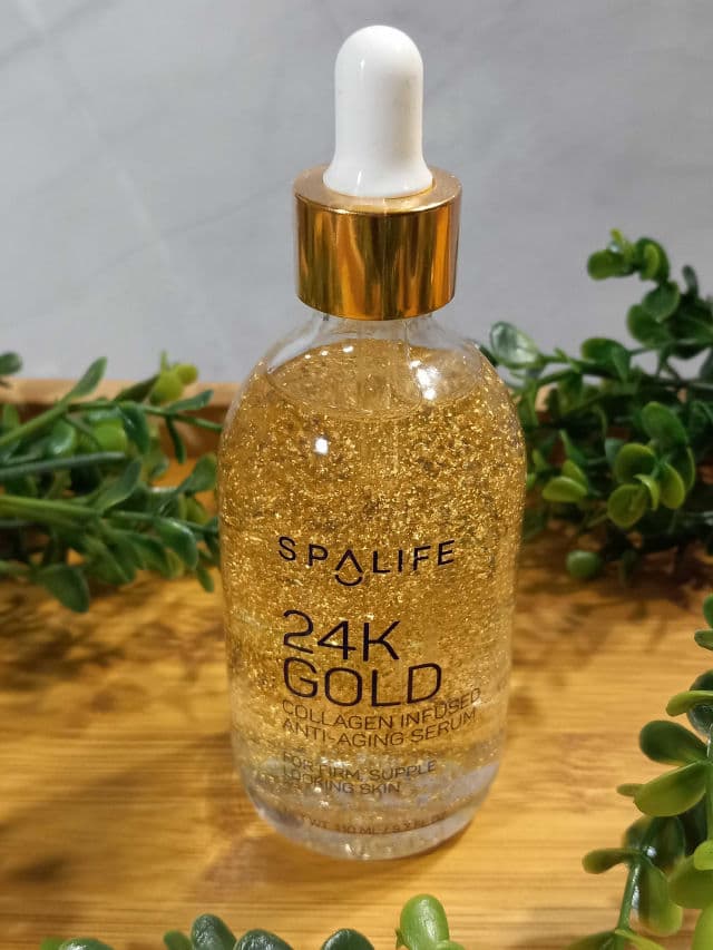 SpaLife 24K Gold Collagen Infused Anti-Aging Serum review photo by lamamaishere
