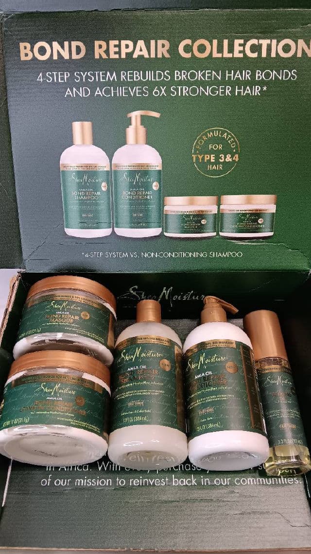 SheaMoisture Bond Repair Leave-In Conditioner with Amla Oil review photo by lamamaishere