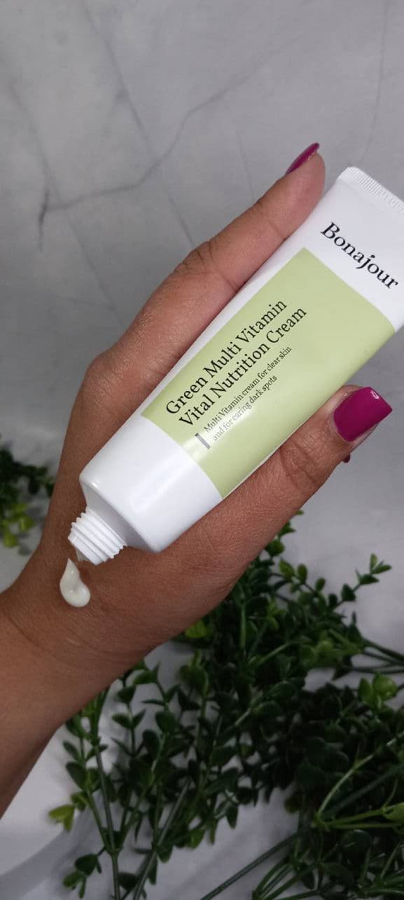 Bonajour Natural Green Multi Vitamin Moisturizing Cream review photo by lamamaishere