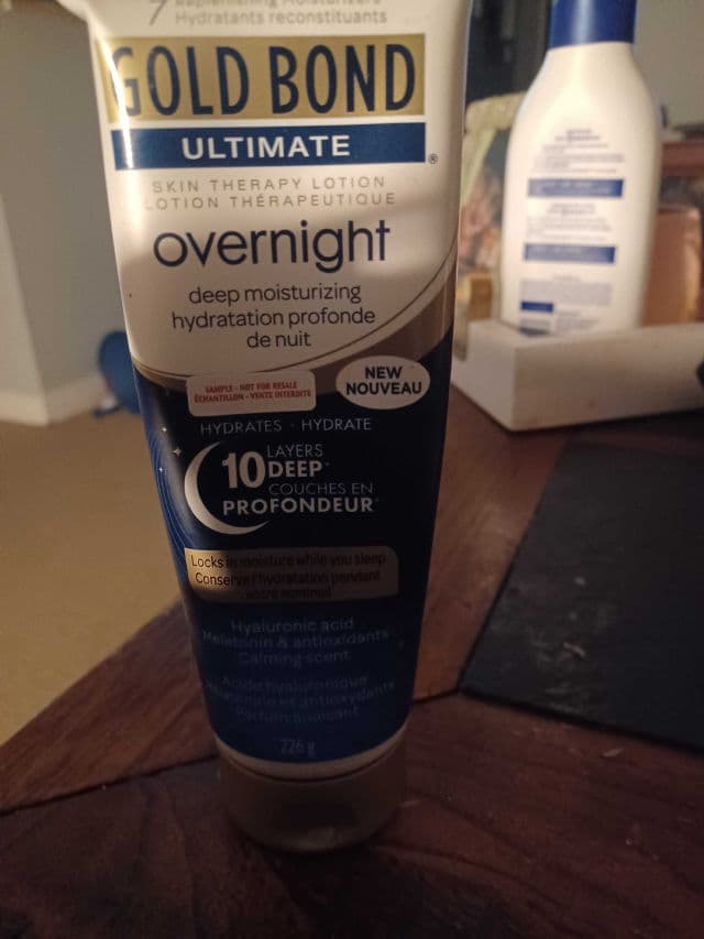 Gold Bond Overnight Deep Moisturizing  review photo by melliemellieg