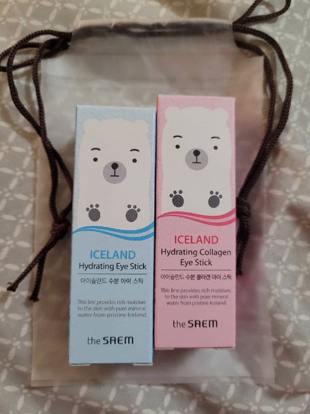THE SAEM Iceland Hydrating Collagen Eye Stick review photo by Alliekat76