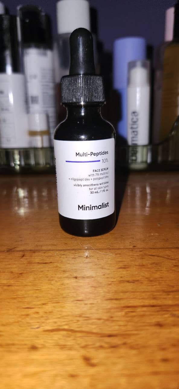 Minimalist Multi-Peptides 10% Face Serum review photo by kasseyp
