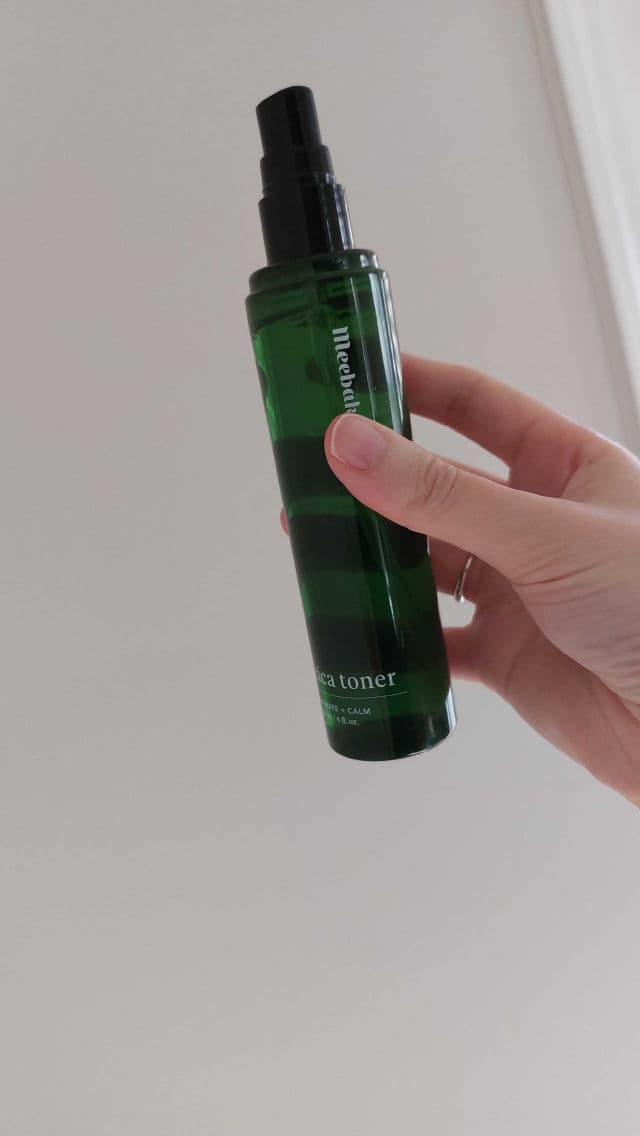 Meebak Cica Toner review photo by beautychocchoclatte
