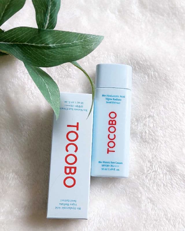 Tocobo Bio Watery Sun Cream SPF50+ PA++++ review photo by beautychocchoclatte