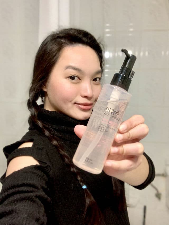 THE FACE SHOP Rice Water Bright Light Cleansing Oil review photo by kemsworld