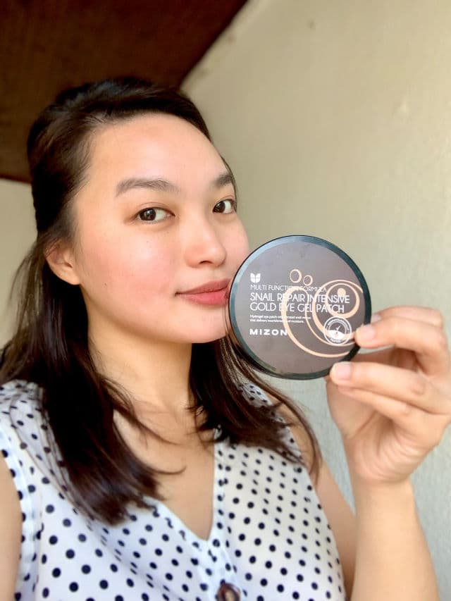 Mizon Snail Repair Intensive Gold Eye Gel Patch review photo by kemsworld