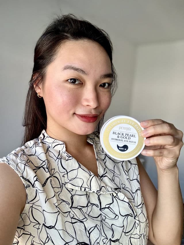 Petitfee Black Pearl & Gold Hydrogel Eye Patch review photo by kemsworld