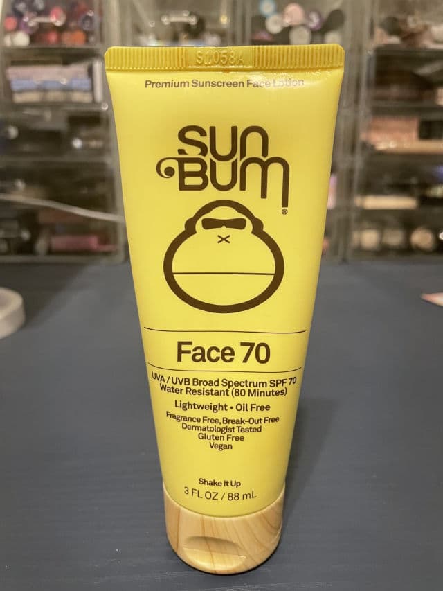 Sun Bum Original SPF 70 Sunscreen Face Lotion review photo by GRWMelOfficial