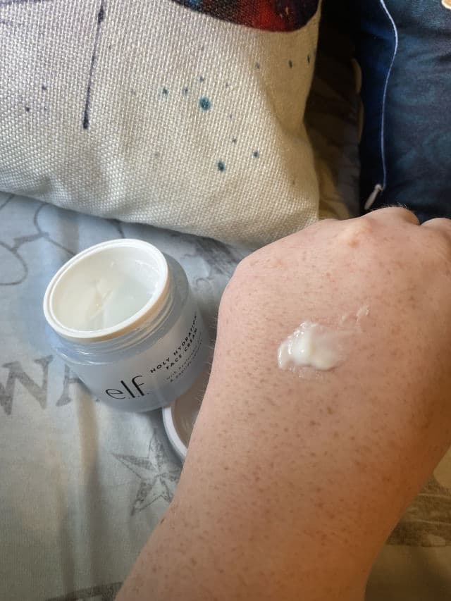 ELF Holy Hydration! Face Cream - Fragrance Free review photo by GRWMelOfficial