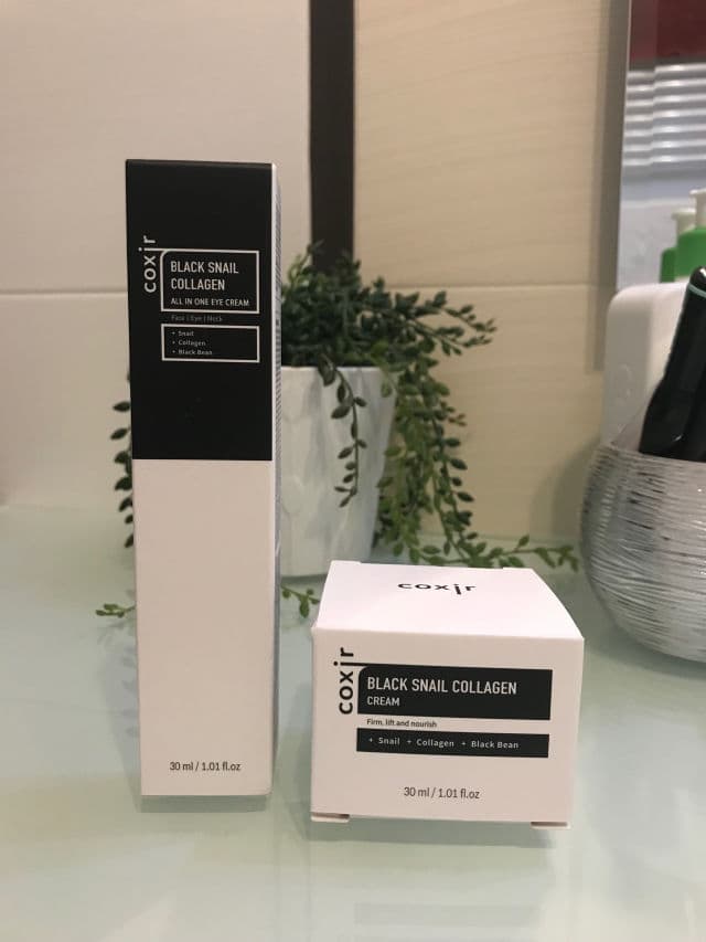 Coxir Black Snail Collagen Eye Cream review photo by Maddy3007