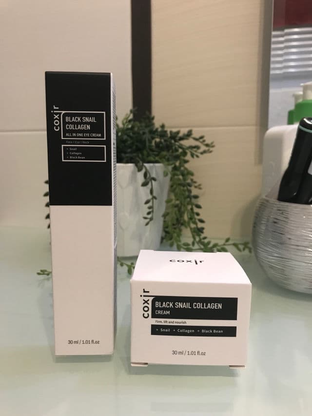 Coxir Black Snail Collagen Eye Cream review photo by Maddy3007