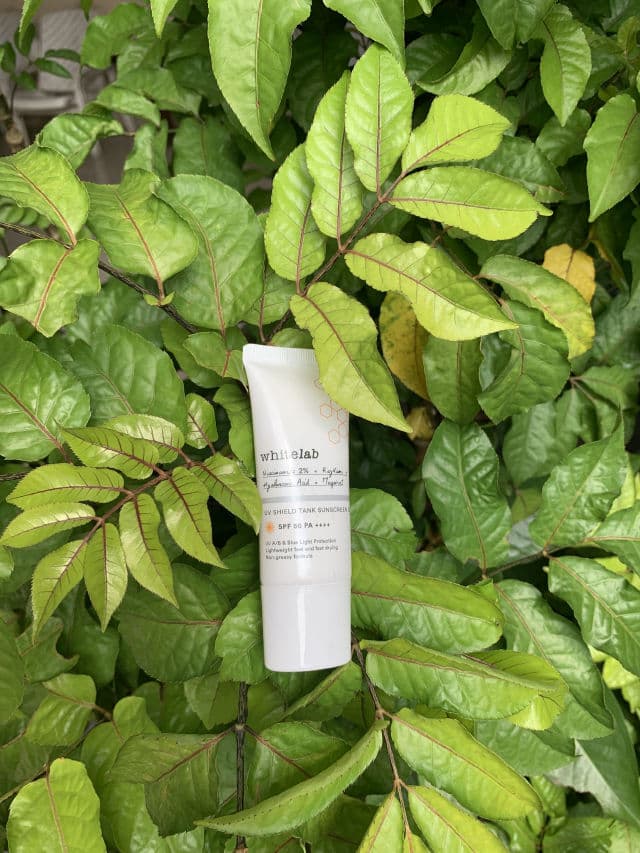 whitelab UV Shield Tank Sunscreen Gel SPF50++ PA++++ review photo by naflanayla