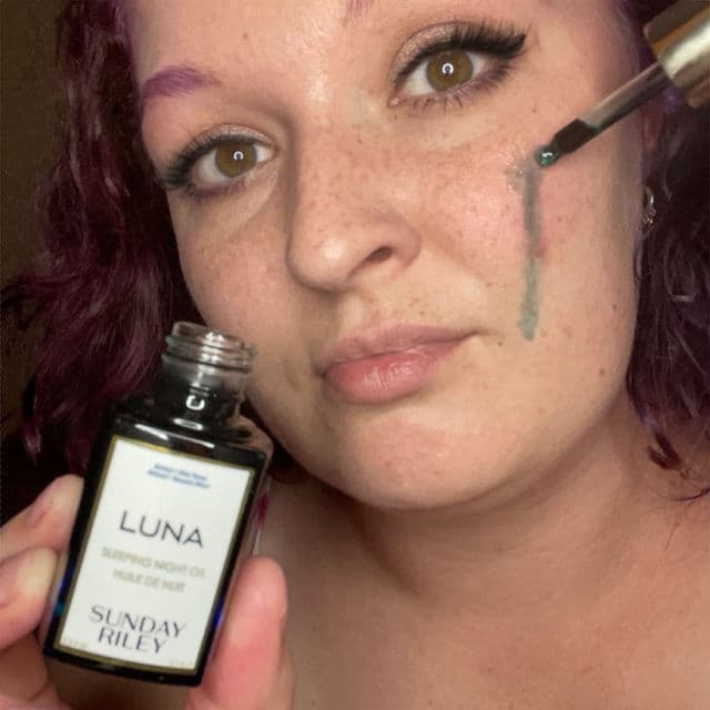 Sunday Riley Luna Sleeping Night Oil review photo by kelikeii