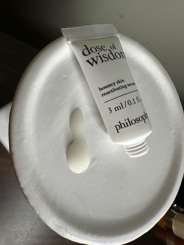 philosophy Dose of Wisdom Bouncy Skin Reactivating Serum review photo by kelikeii