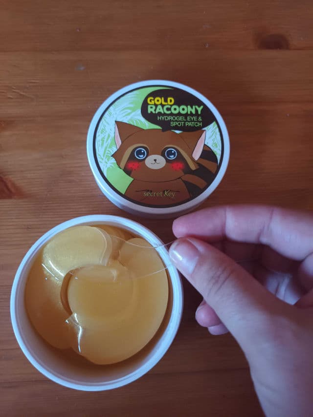 SECRET KEY Gold Racoony Hydro Gel  Eye & Spot Patch review photo by Amaya87