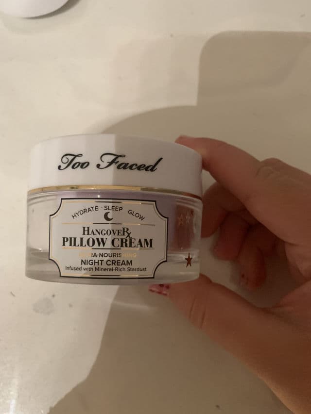 Too Faced Hangover Pillow Cream Ultra-Nourishing Night Cream review photo by skincarebycamille