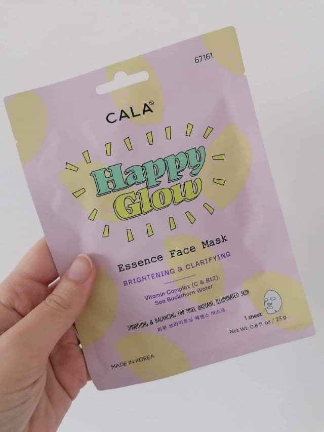 Cala Happy Glow Essence Face Mask review photo by KHG93