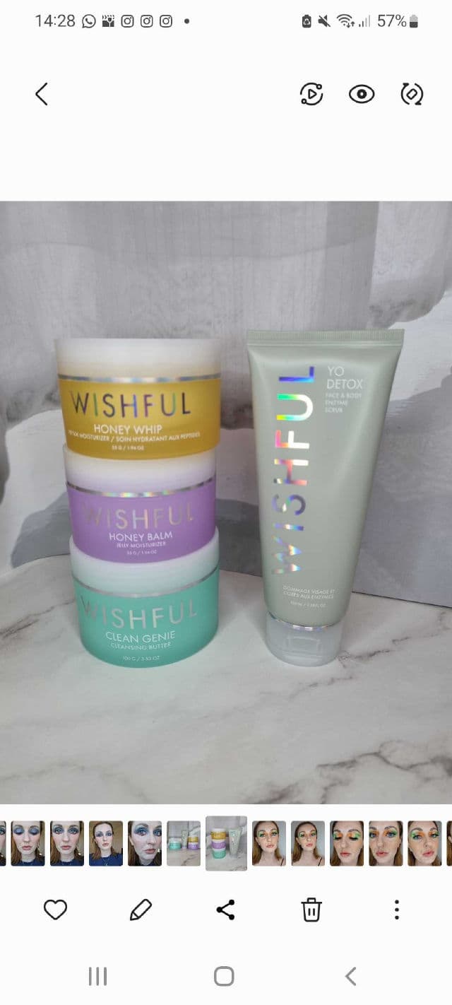 Wishful Yo Glow Facial Enzyme Scrub review photo by ejabeauty