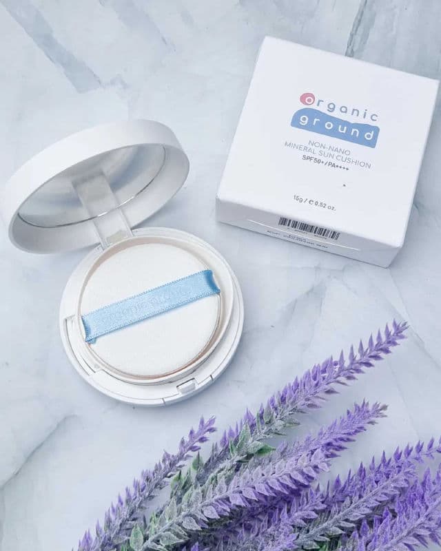 Organic Ground Non-Nano Mineral Sun Cushion SPF50+PA++++ review photo by Dearjobelle