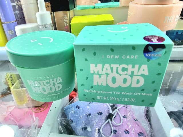 I Dew Care Matcha Mood Soothing Green Tea Wash-Off Mask review photo by Dearjobelle