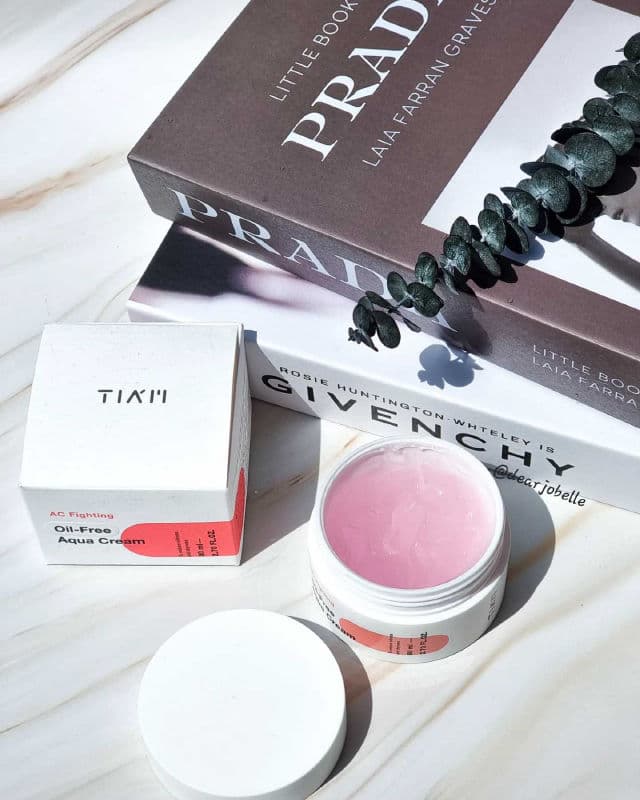 TIAM AC Fighting Oil-Free Aqua Cream review photo by Dearjobelle