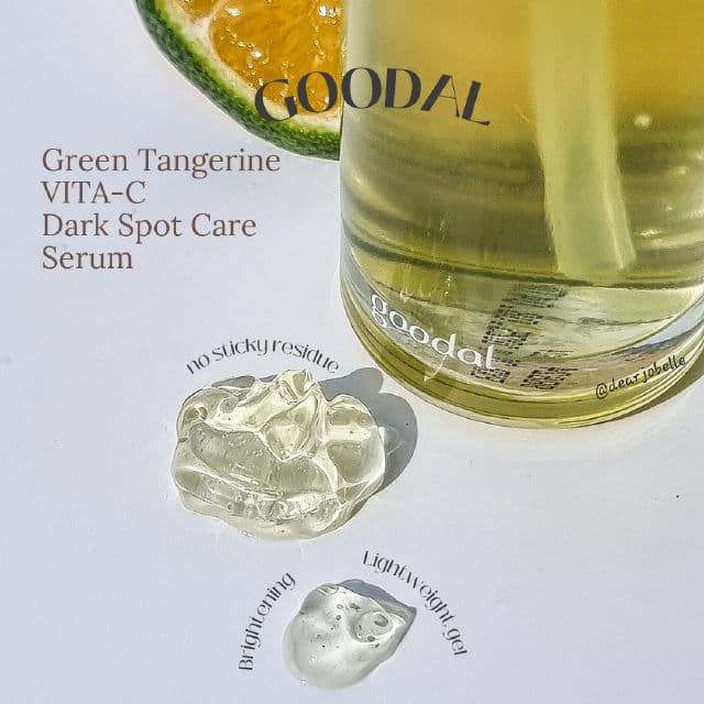 GOODAL Green Tangerine Vita C Dark Spot Care Serum review photo by Dearjobelle