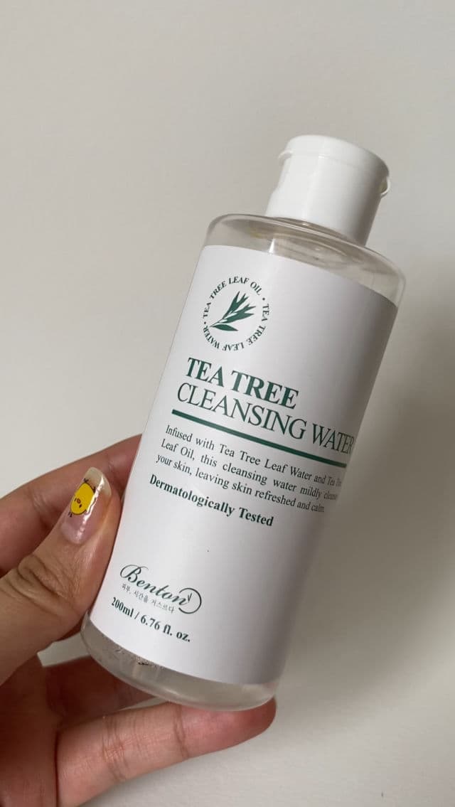BENTON Tea Tree Cleansing Water review photo by Renlau