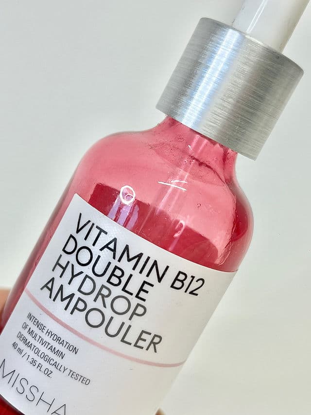 MISSHA Vitamin B12 Double Hydrop Ampouler review photo by Renlau