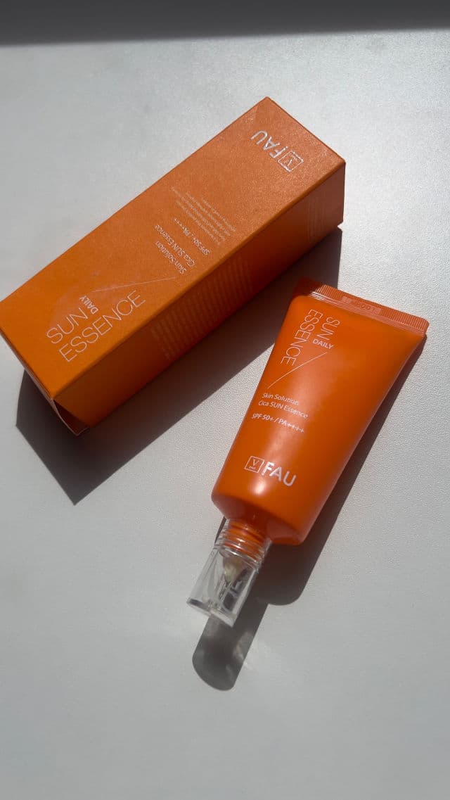 FAU Cosmetics Skin Solution Sun Essence SPF 50 ++++  review photo by itswaapo