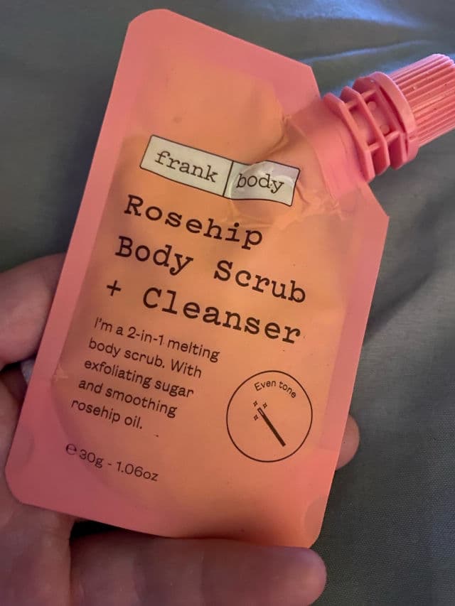 Frank Body Rosehip Body Scrub & Cleanser review photo by autumnpanko