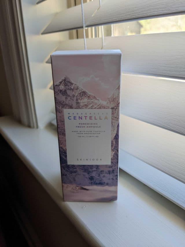 Madagascar Centella Poremizing Fresh Ampoule product review