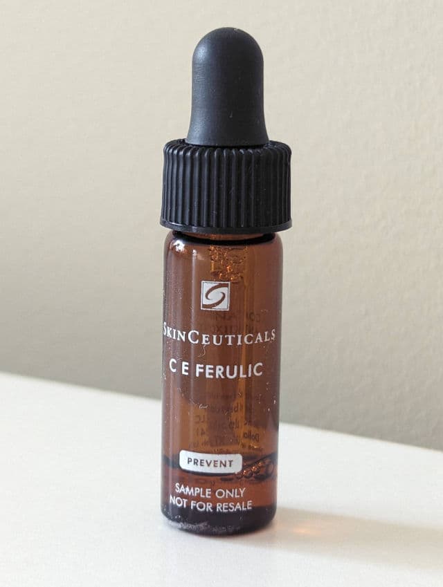 SkinCeuticals C E Ferulic review photo by vanicream