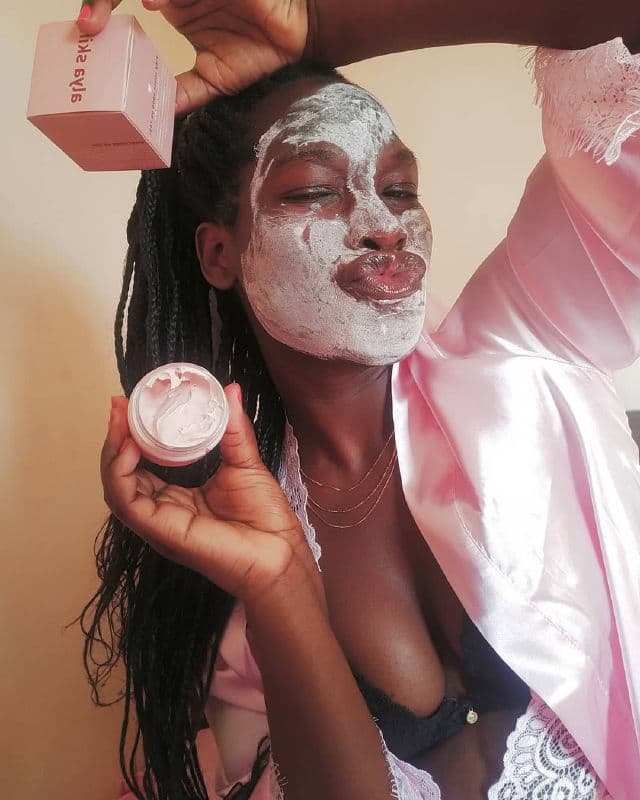 Alya Skin Pink Clay Mask review photo by Christineadye