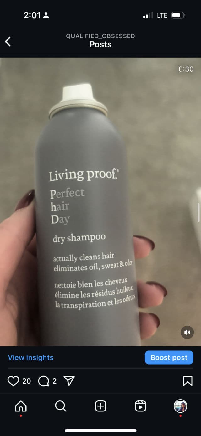 Living Proof Perfect Hair Day Dry Shampoo review photo by NARoatti
