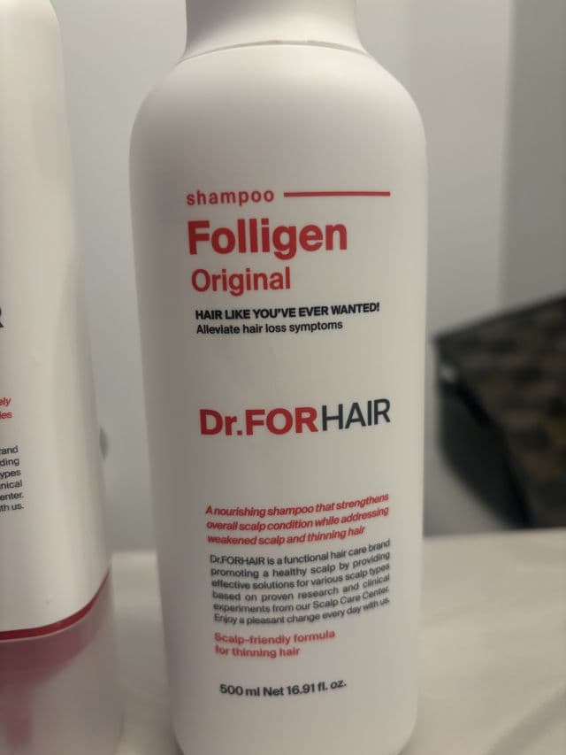 Dr.FORHAIR Folligen Original Shampoo review photo by NARoatti