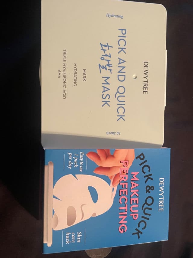 Pick and Quick Makeup Perfecting Mask product review