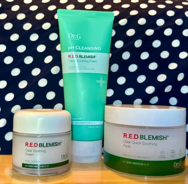 DR.G Red Blemish Clear Quick Soothing Pads review photo by NARoatti