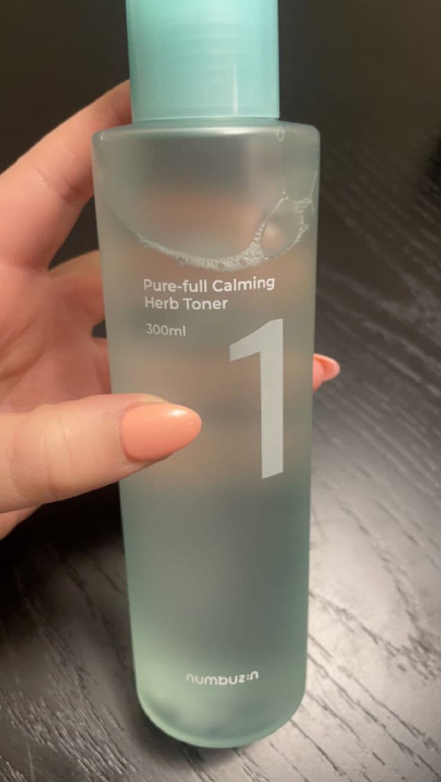 No.1 Pure-full Calming Herb Toner product review