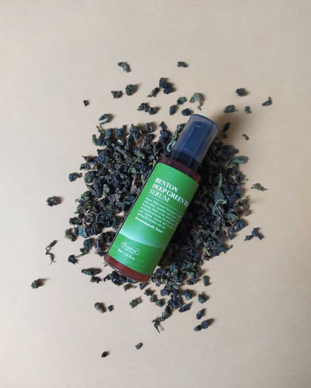BENTON Deep Green Tea Serum review photo by peachperfectskin