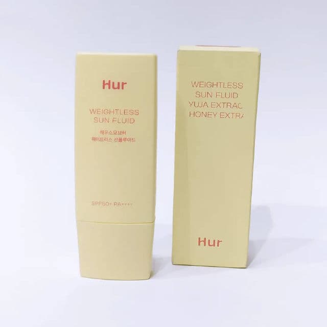 House of Hur Weightless Sun Fluid SPF50+ PA++++ review photo by skinyoan