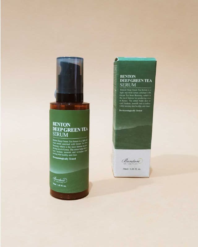 BENTON Deep Green Tea Serum review photo by peachperfectskin