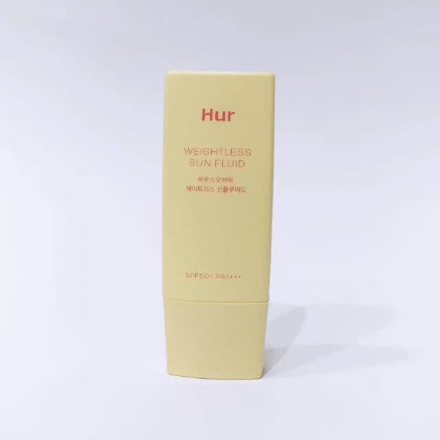 House of Hur Weightless Sun Fluid SPF50+ PA++++ review photo by skinyoan