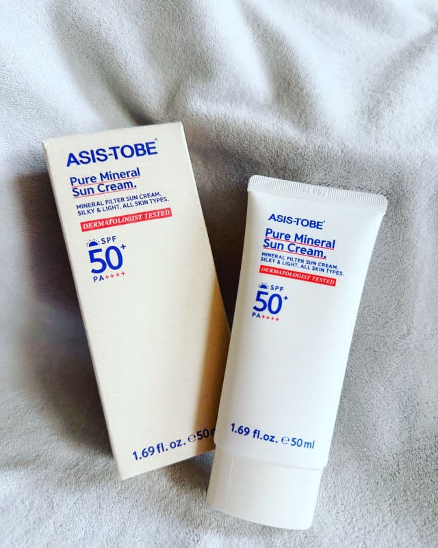 ASIS-TOBE Pure Mineral Sun Cream SPF 50+ PA++++ review photo by Easonpicky